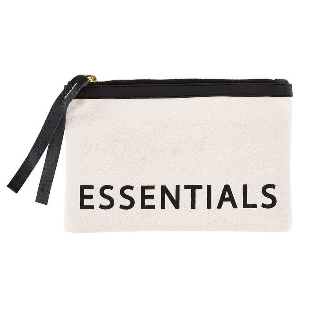 Hold Everything "ESSENTIALS" Canvas Pouch/NWT